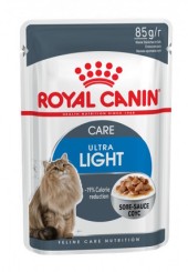 Royal Canin Ultra Light Care консервы для кошек с пониженной калорийностью в соусе 85 гр. 
